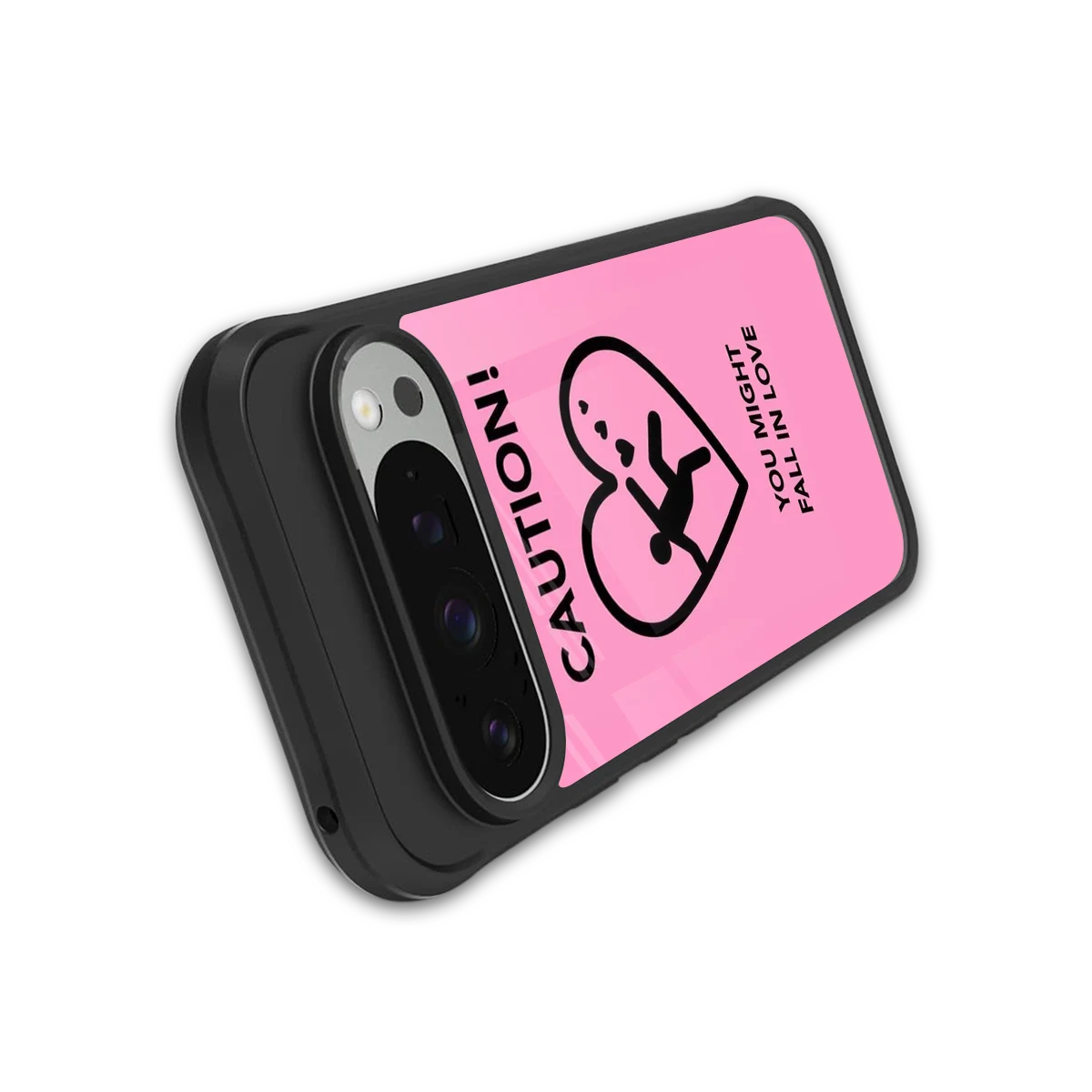 Love Ahead stylish phone case for google pixel 9 pro xl | glossy glass and slim fit