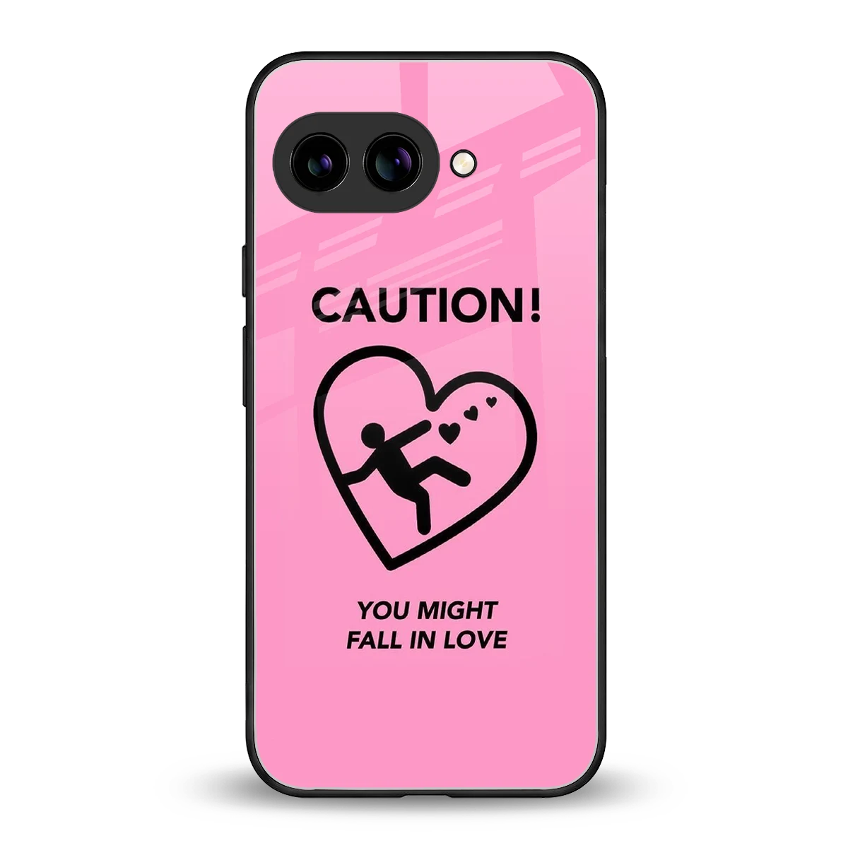 Love Ahead back phone cover | glass case for google pixel 10a