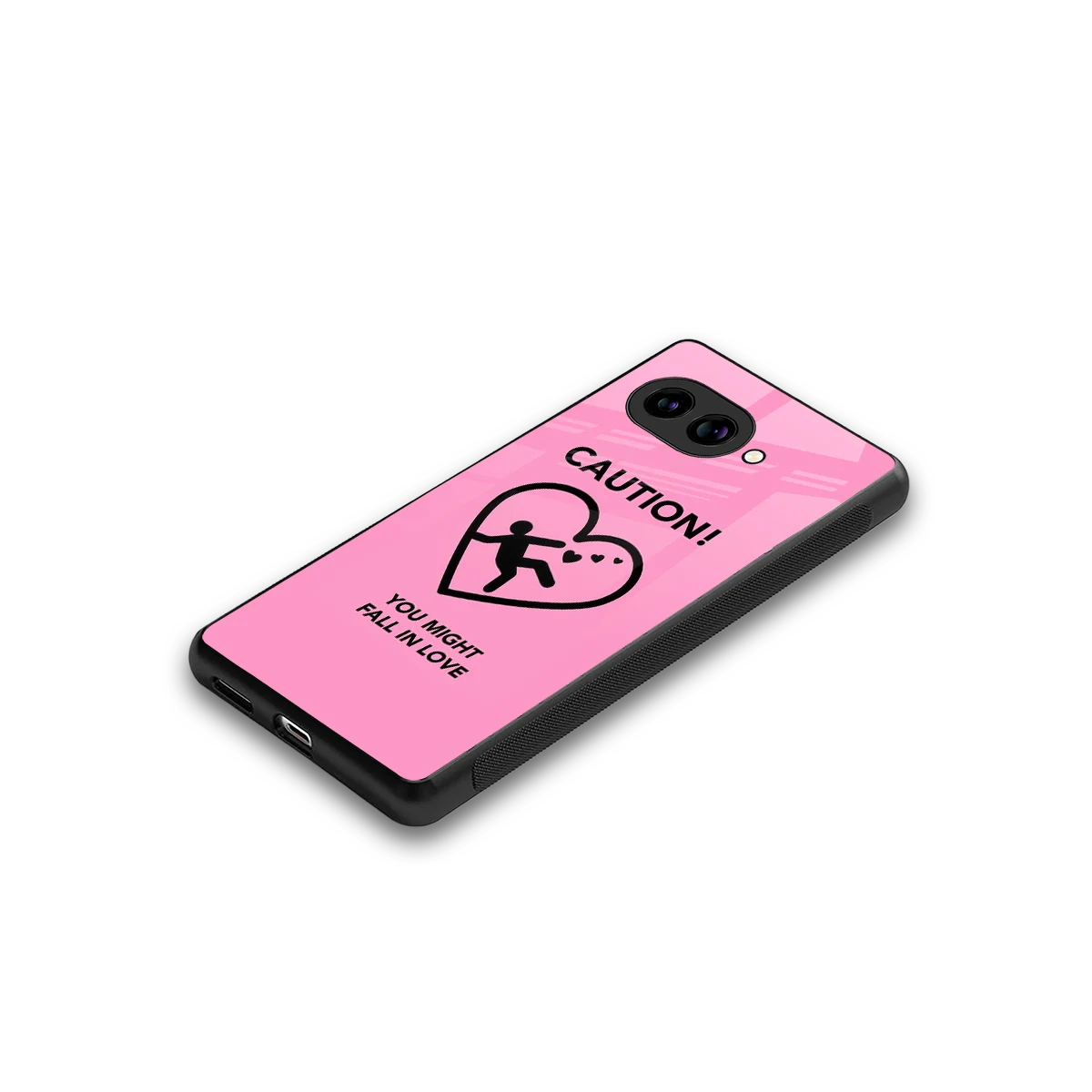 Love Ahead stylish phone case for google pixel 10a | glossy glass and slim fit