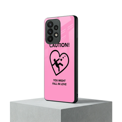 Love Ahead samsung galaxy a23 mobile cover | shockproof glass phone case