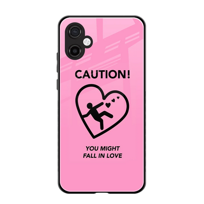 Love Ahead back phone cover | glass case for samsung galaxy a06 5g
