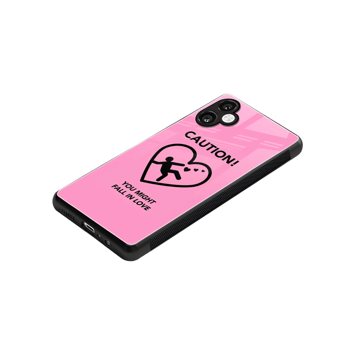 Love Ahead stylish phone case for samsung galaxy a06 5g | glossy glass and slim fit
