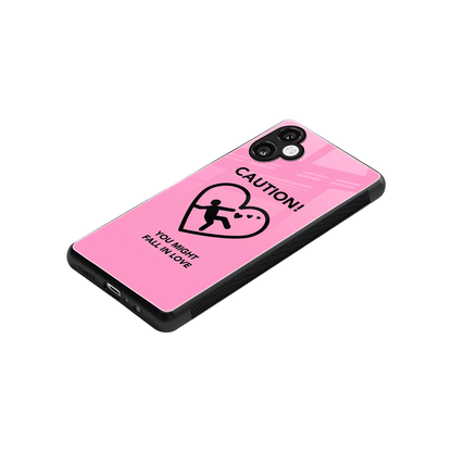 Love Ahead stylish phone case for samsung galaxy a06 5g | glossy glass and slim fit