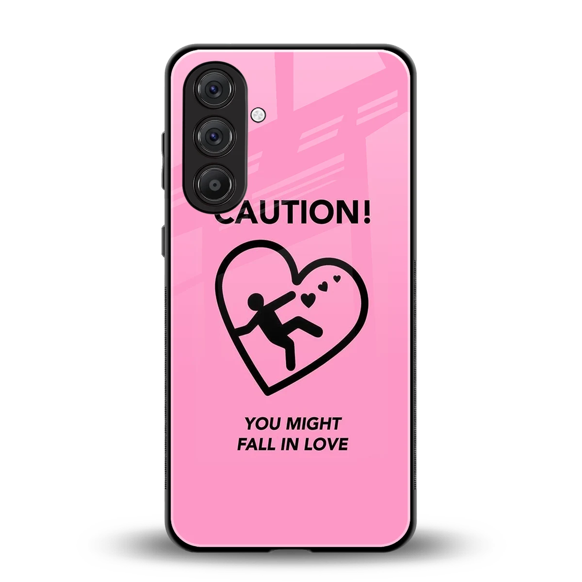 Love Ahead back phone cover | glass case for samsung galaxy a55 5g