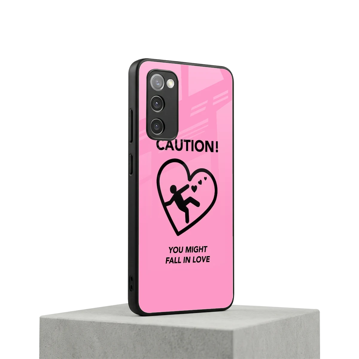 Love Ahead samsung galaxy s20 fe mobile cover | shockproof glass phone case