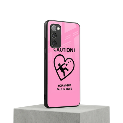 Love Ahead samsung galaxy s20 fe mobile cover | shockproof glass phone case