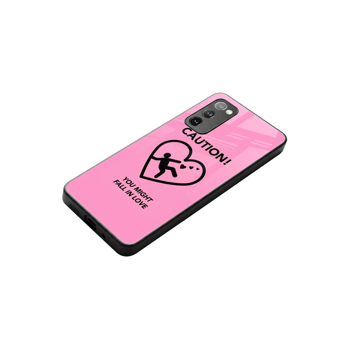 Love Ahead stylish phone case for samsung galaxy s20 fe | glossy glass and slim fit