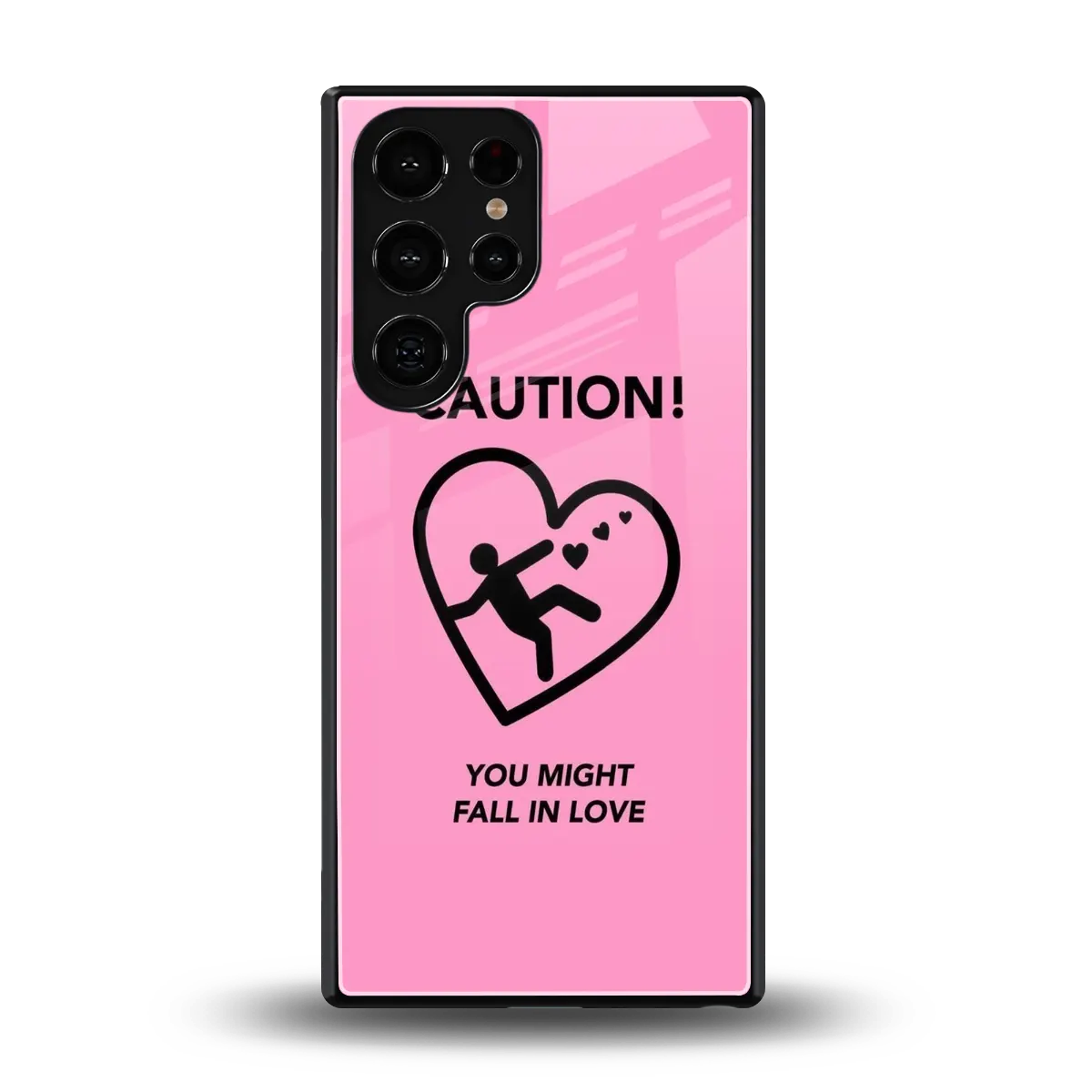 Love Ahead back phone cover | glass case for samsung galaxy s25 ultra