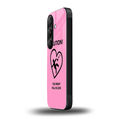 Love Ahead samsung galaxy s24 mobile cover | shockproof glass phone case