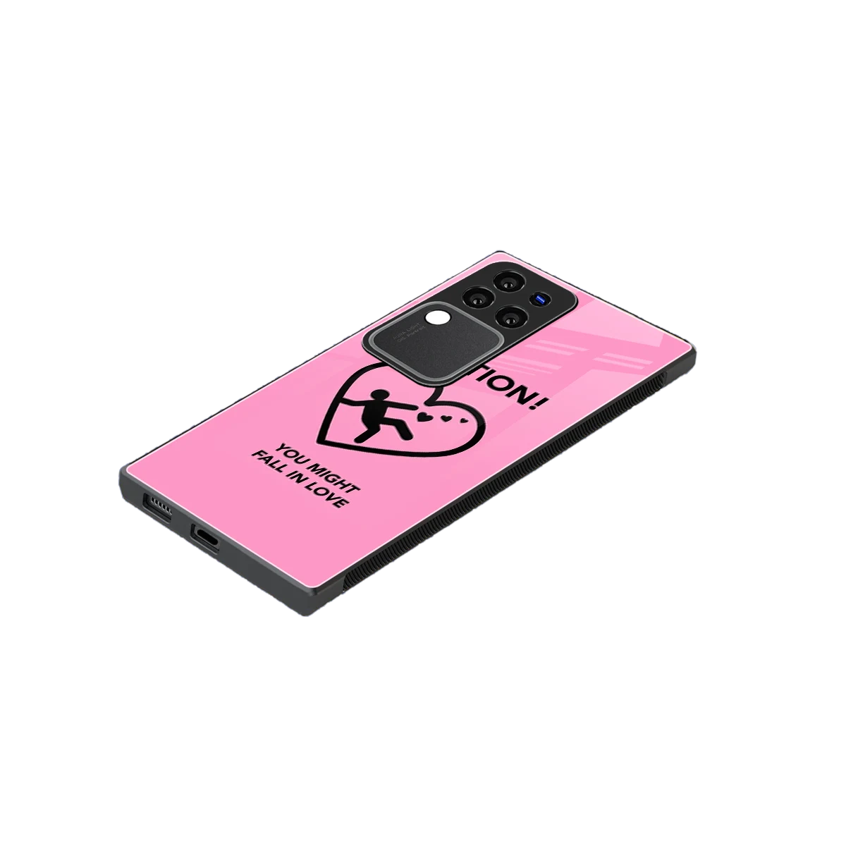 Love Ahead stylish phone case forvivo v30 pro | glossy glass and slim fit