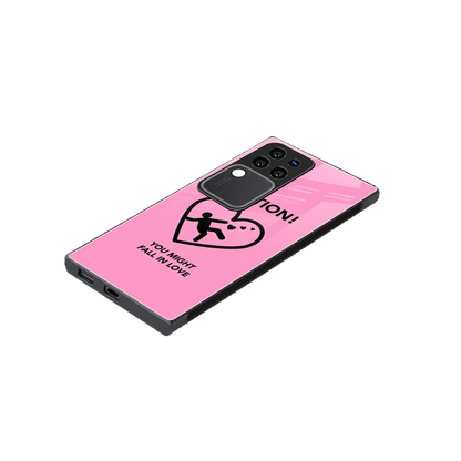 Love Ahead stylish phone case forvivo v30 pro | glossy glass and slim fit