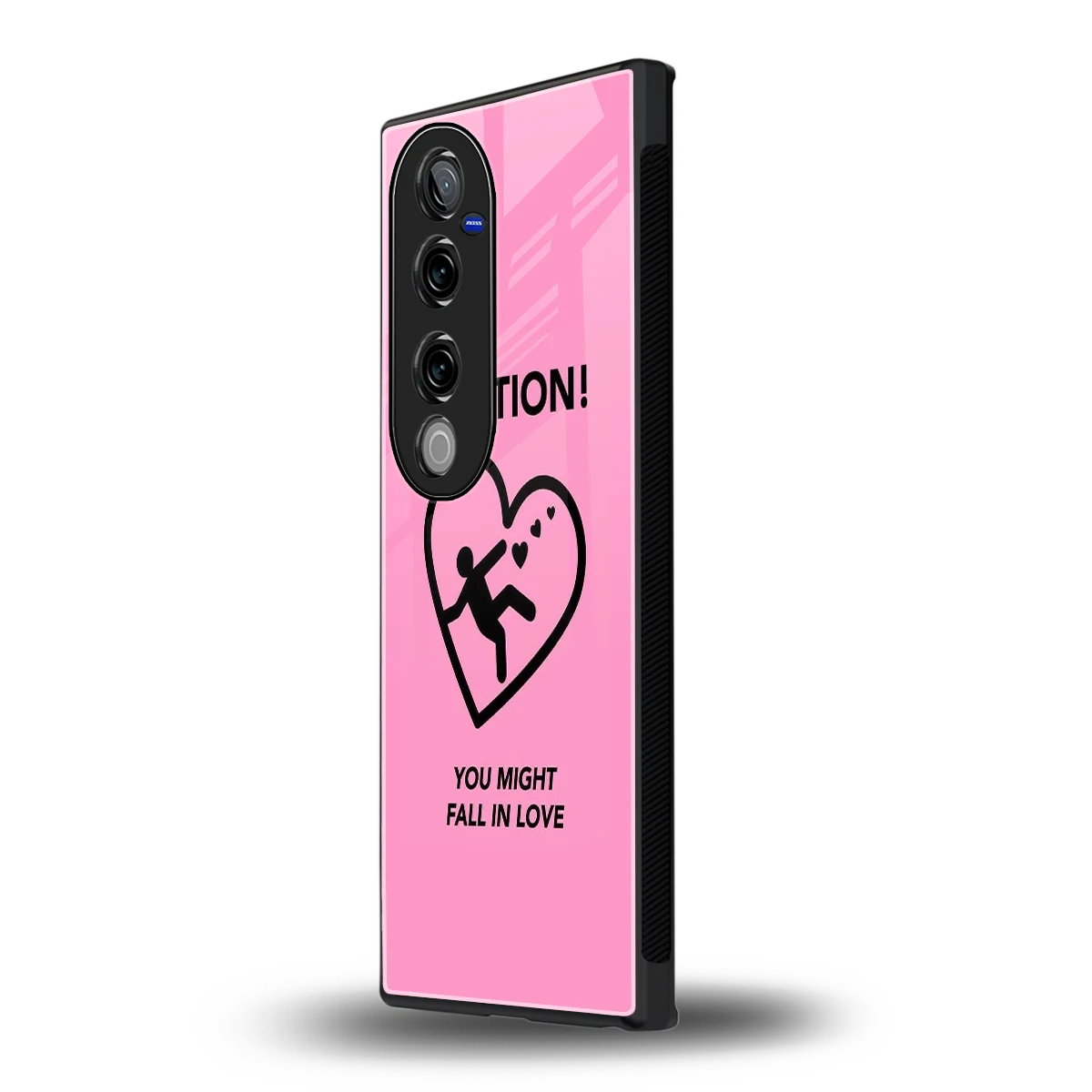 Love Ahead vivo v40 pro mobile cover | shockproof glass phone case