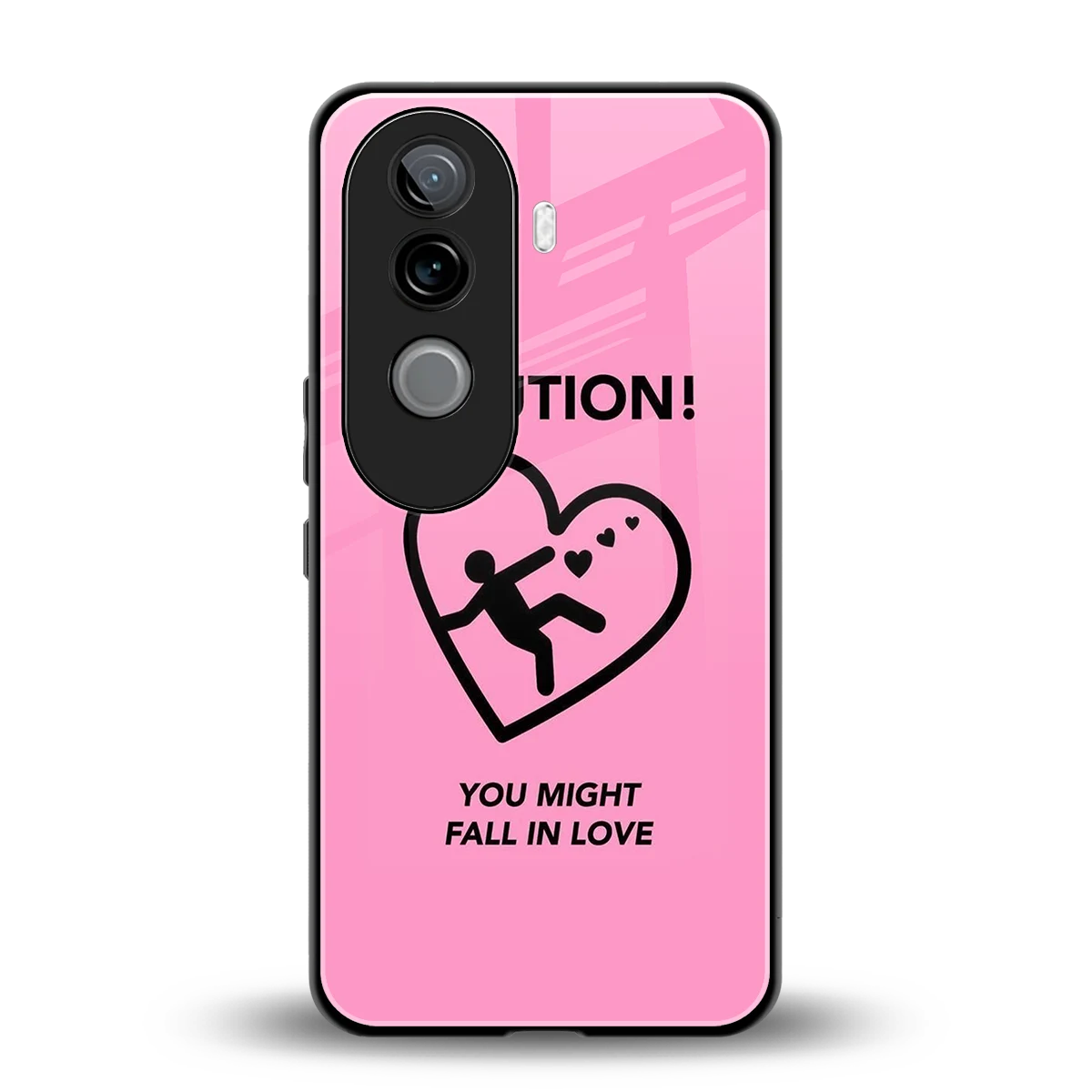 Love Ahead back phone cover | glass case for vivo v40e