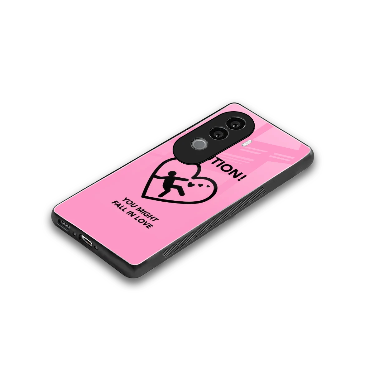 Love Ahead stylish phone case for vivo v40e | glossy glass and slim fit