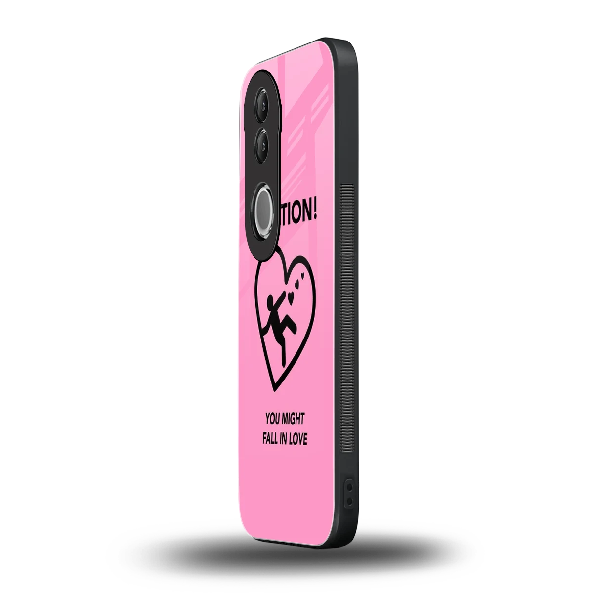 Love Ahead vivo v50 mobile cover | shockproof glass phone case