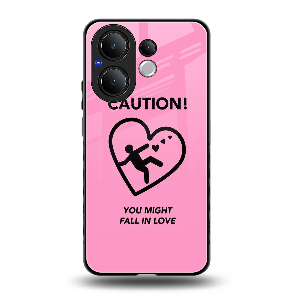 Love Ahead back phone cover | glass case for vivo v60