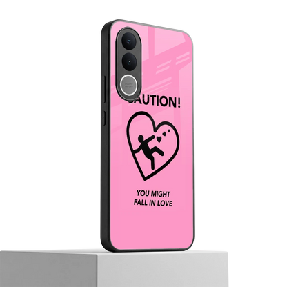 Love Ahead vivo v70 fe mobile cover | shockproof glass phone case