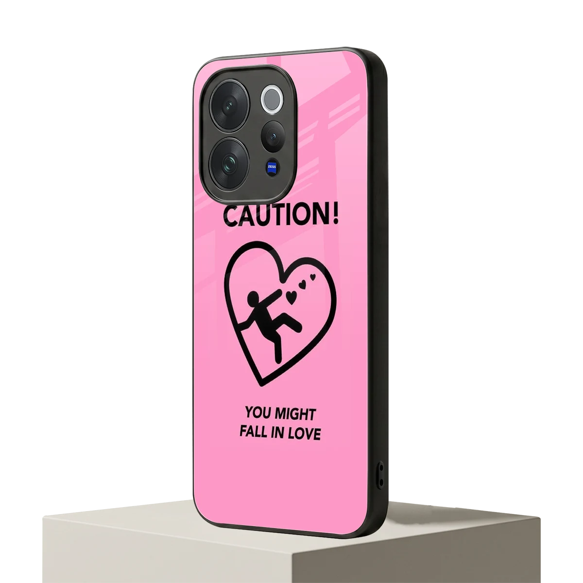 Love Ahead vivo v70 elite mobile cover | shockproof glass phone case
