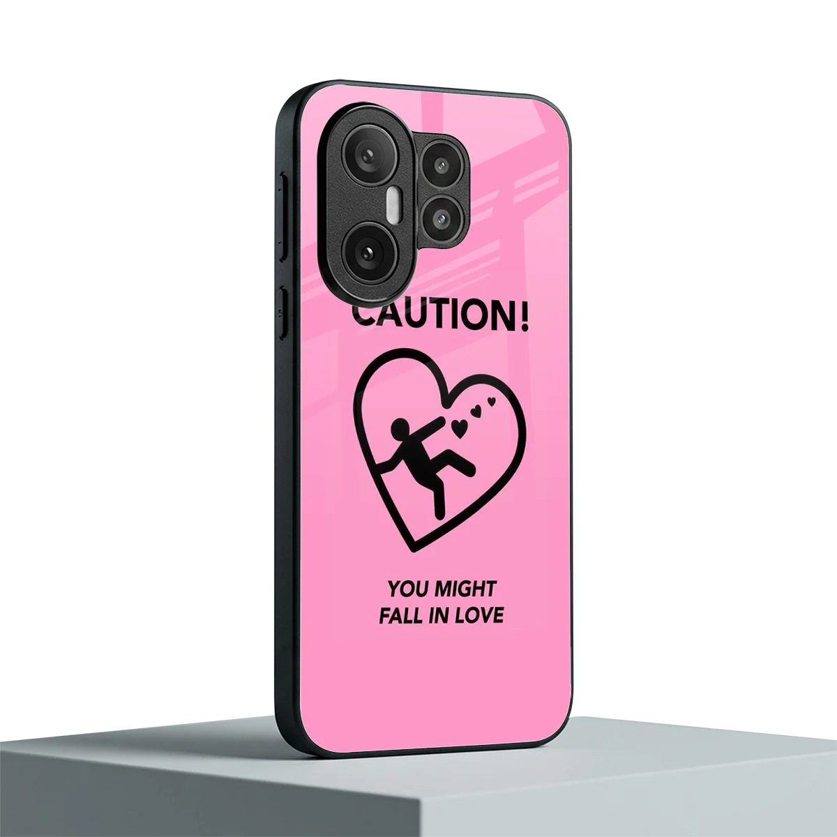 Love Ahead vivo x200 fe mobile cover | shockproof glass phone case