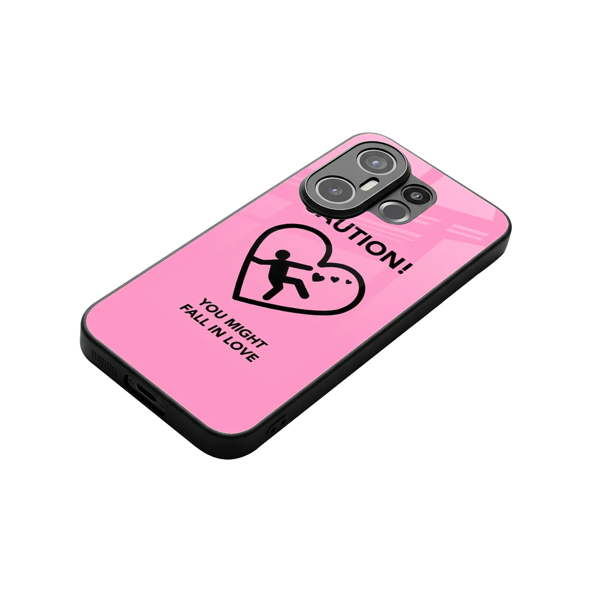 Love Ahead stylish phone case for vivo x200 fe | glossy glass and slim fit