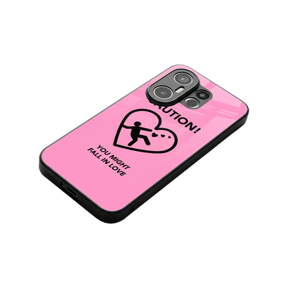 Love Ahead stylish phone case for vivo x200 fe | glossy glass and slim fit
