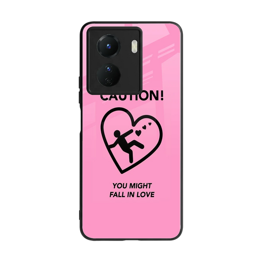 Love Ahead back phone cover | glass case for vivo y16