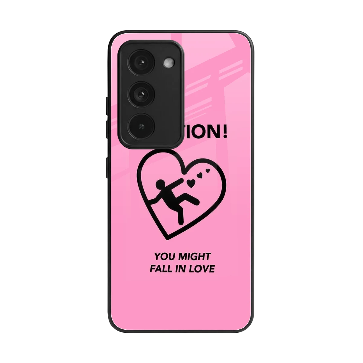Love Ahead back phone cover | glass case for redmi 15 5g