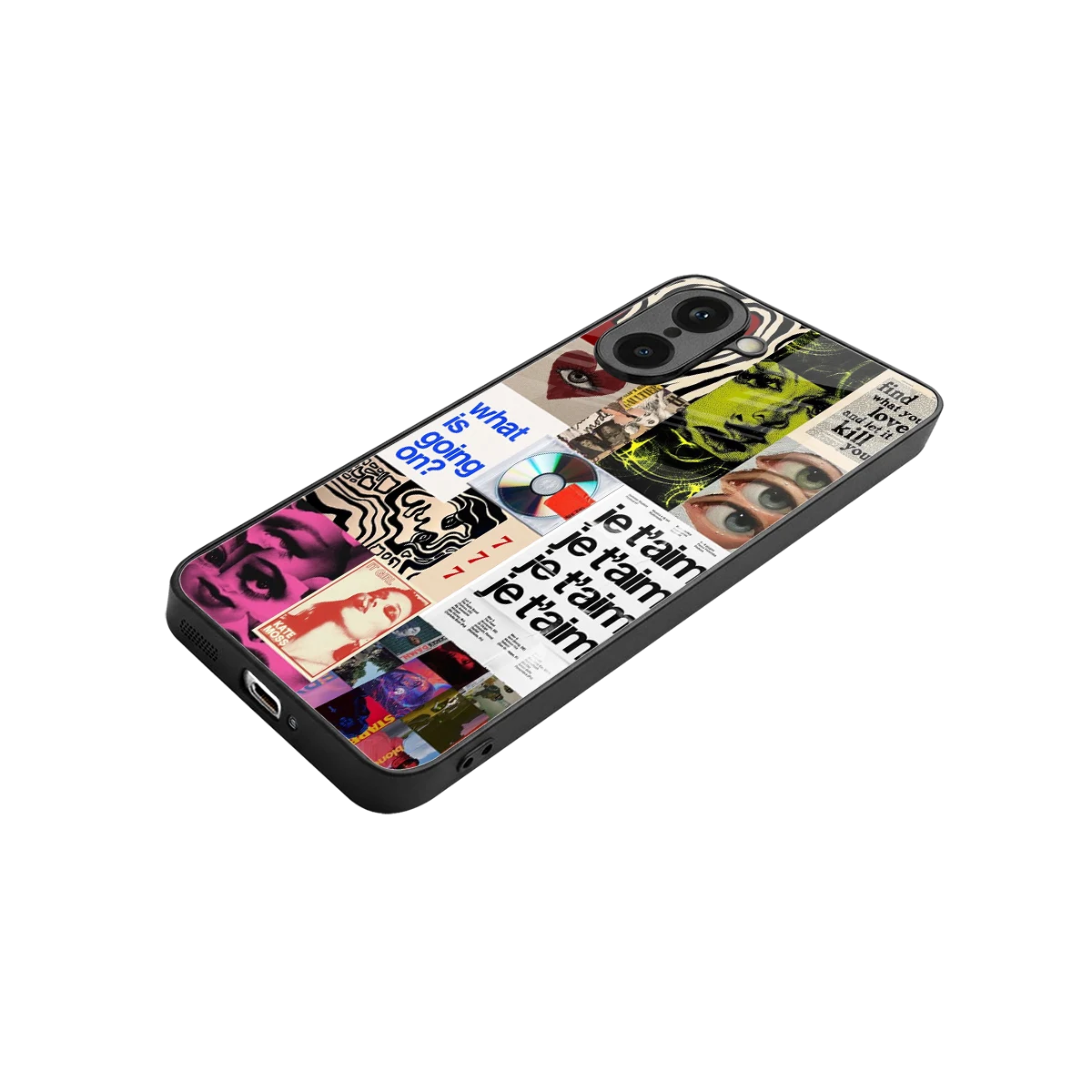 Love Chaos stylish phone case for oneplus nord ce5 5g | glossy glass and slim fit