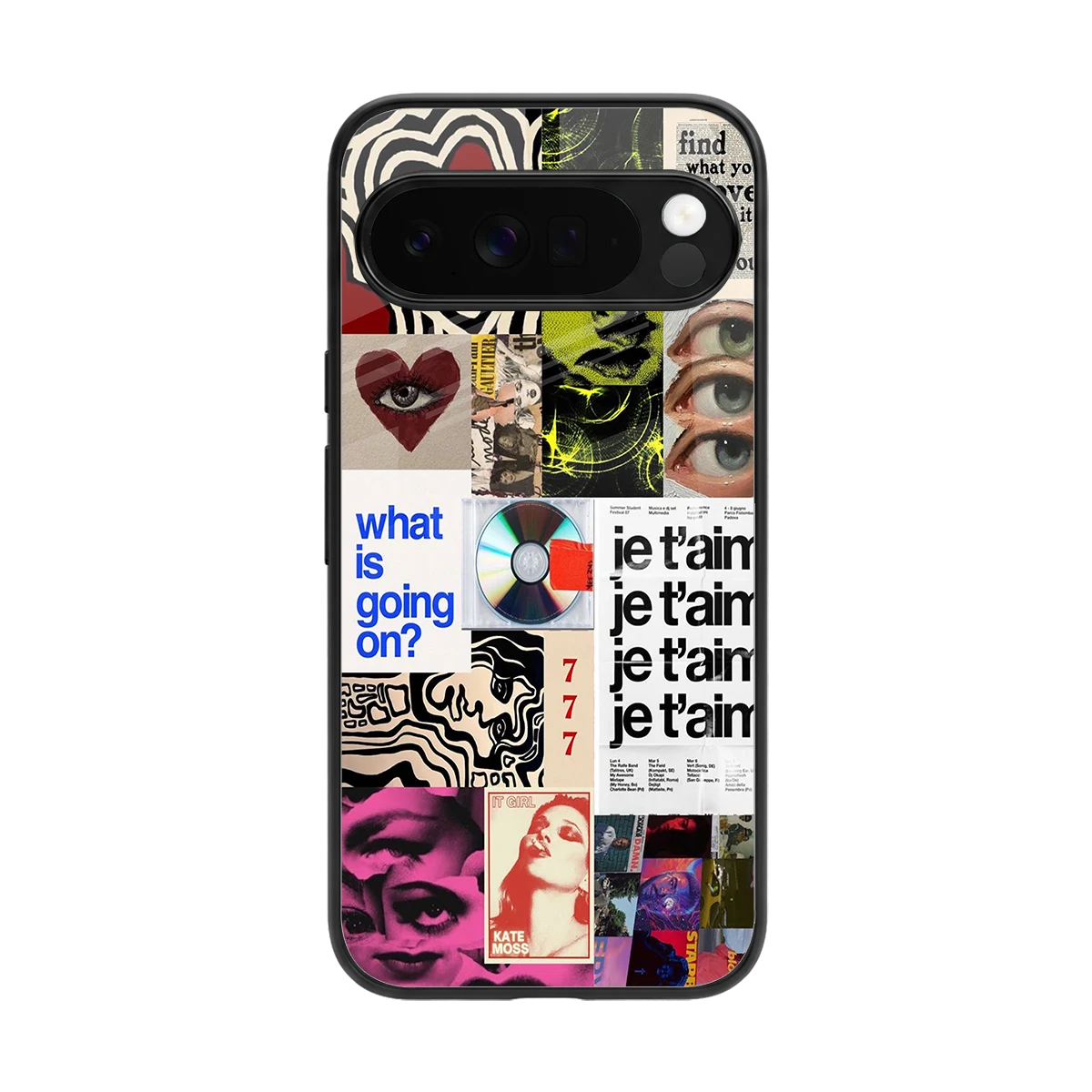 Love Chaos back phone cover | glass case for google pixel 10 pro xl