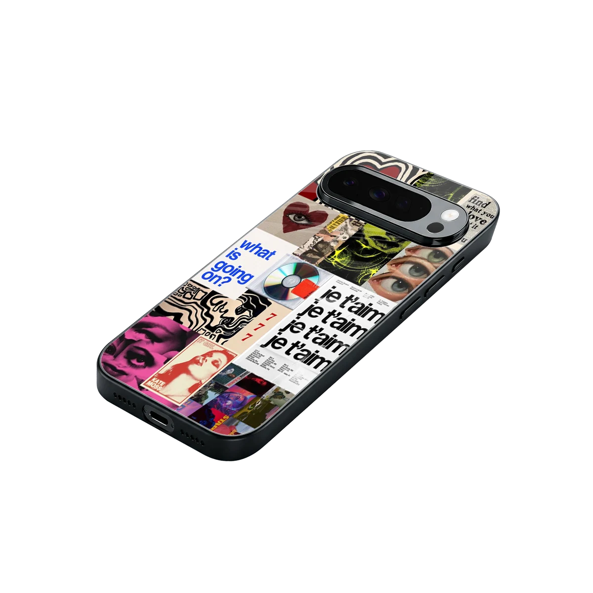 Love Chaos stylish phone case for google pixel 10 pro xl | glossy glass and slim fit