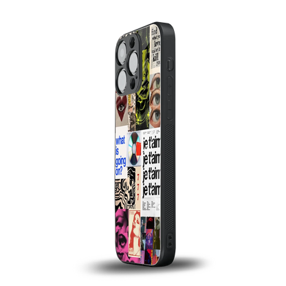 Love Chaos iphone 13 pro mobile cover | shockproof glass phone case