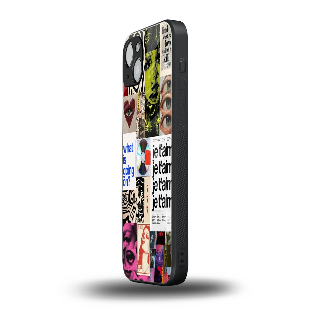 Love Chaos iphone 14 mobile cover | shockproof glass phone case