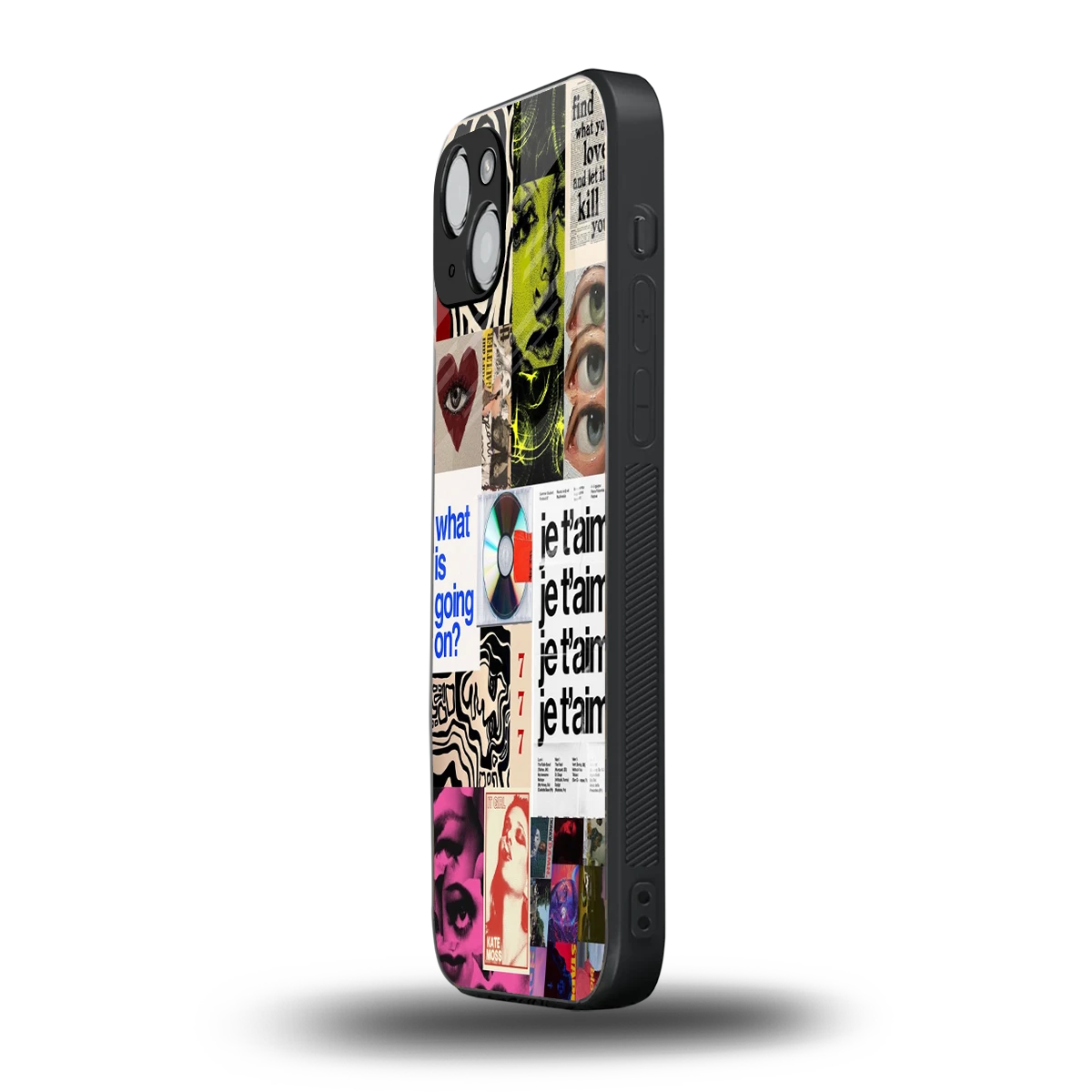 Love Chaos iphone 15 mobile cover | shockproof glass phone case