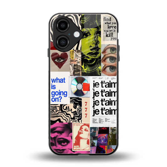 Love Chaos Phone Case for Iphone 16 | Glass Case