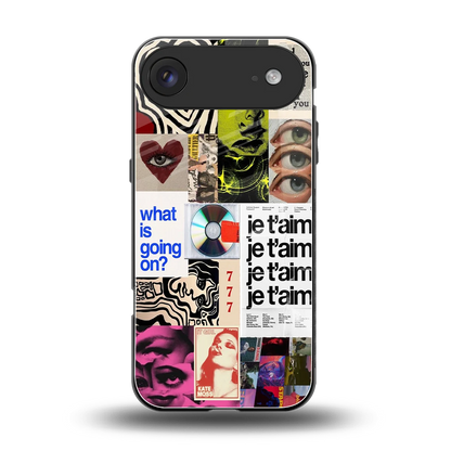 Love Chaos back phone cover | glass case for iphone air