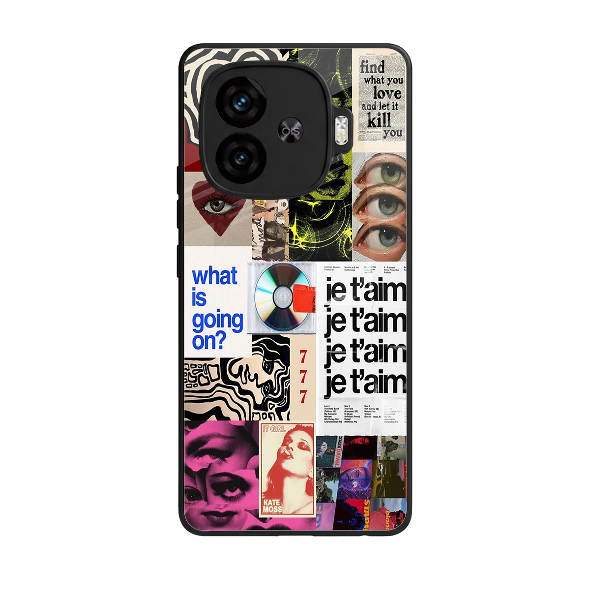 Love Chaos back phone cover | glass case for iqoo neo 10r 5g