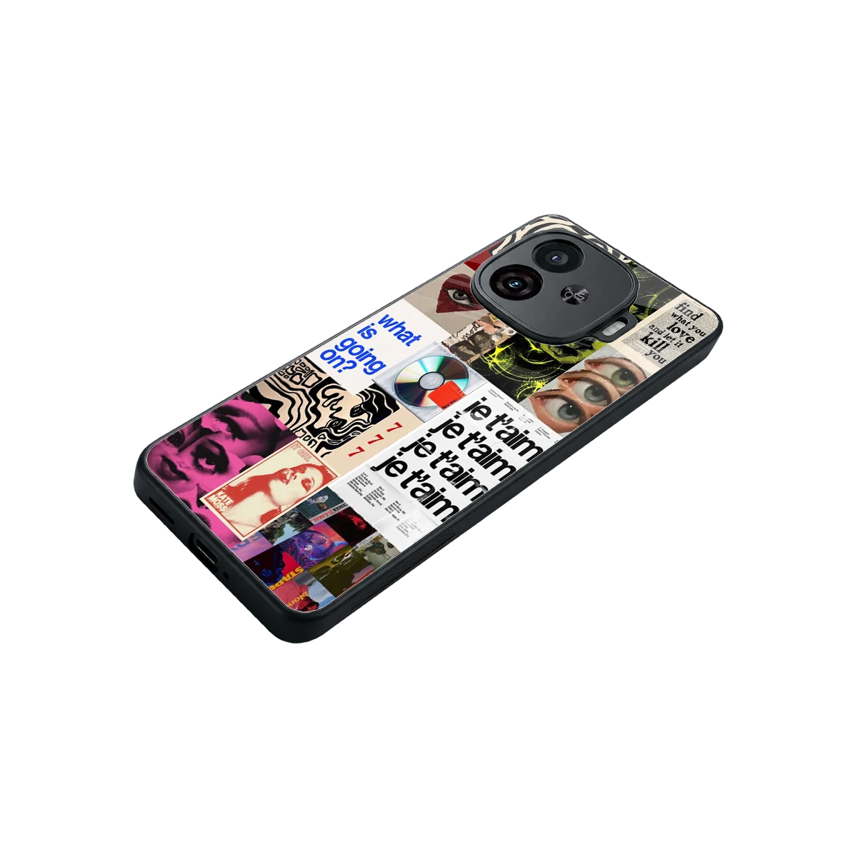 Love Chaos stylish phone case for iqoo neo 10r 5g | glossy glass and slim fit