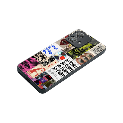 Love Chaos stylish phone case for motorola edge 40 neo 5g | glossy glass and slim fit
