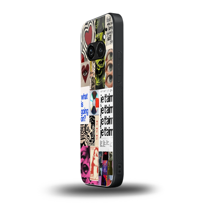 Love Chaos nothing phone 2a mobile cover | shockproof glass phone case