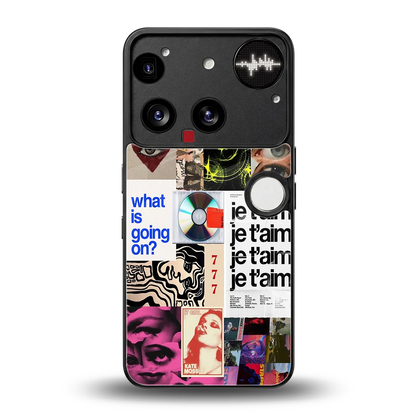 Love Chaos back phone cover | glass case for nothing phone 3
