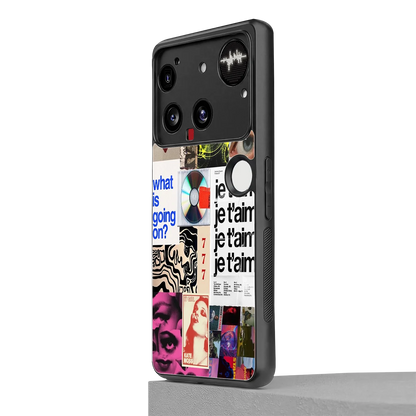 Love Chaos nothing phone 3 mobile cover | shockproof glass phone case