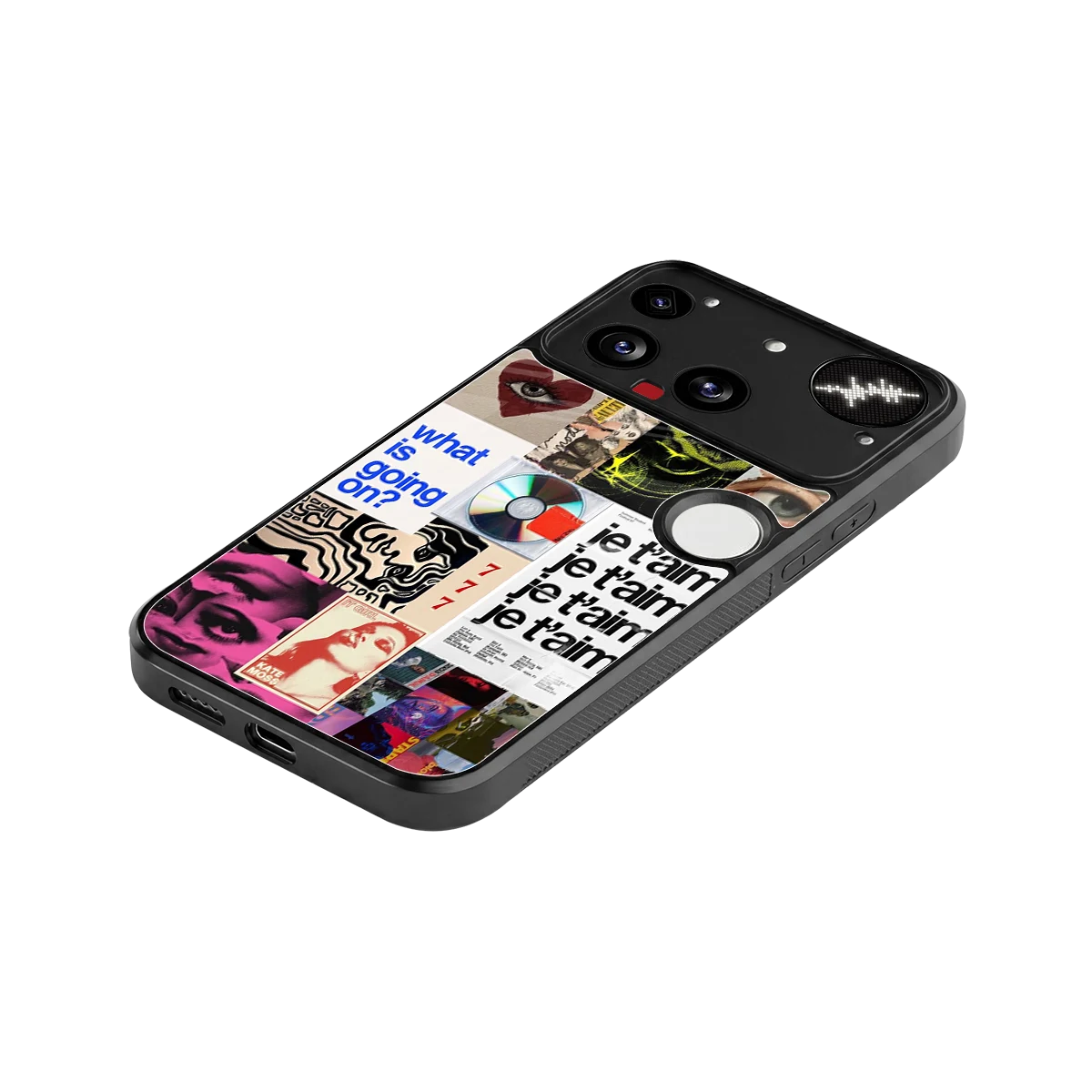 Love Chaos stylish phone case for nothing phone 3 | glossy glass and slim fit