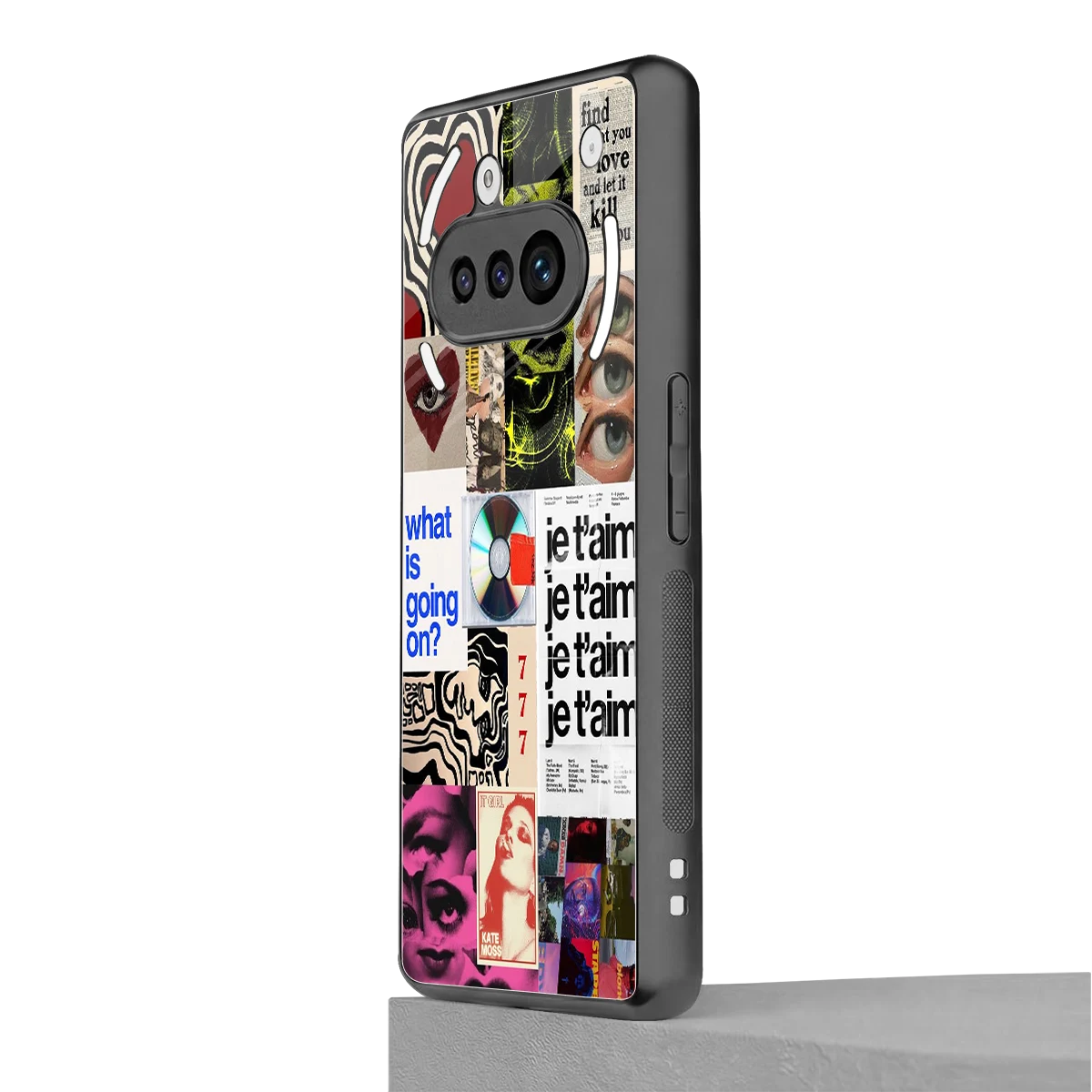 Love Chaos nothing phone 3a mobile cover | shockproof glass phone case