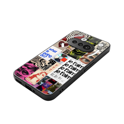 Love Chaos stylish phone case for nothing phone 3a | glossy glass and slim fit