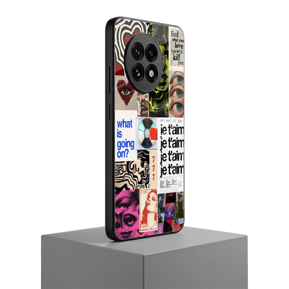 Love Chaos oneplus 13r mobile cover | shockproof glass phone case