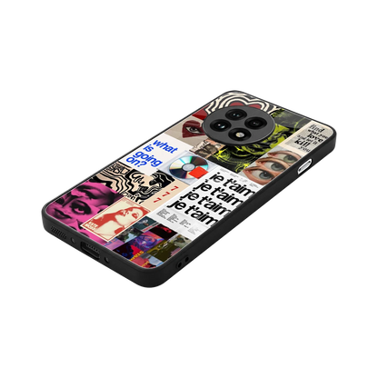 Love Chaos stylish phone case for oneplus 13r | glossy glass and slim fit