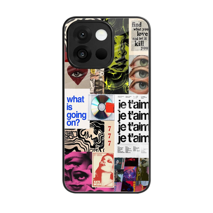 Love Chaos back phone cover | glass case for oneplus 13s