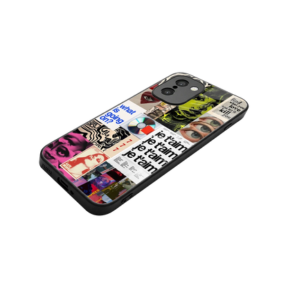 Love Chaos stylish phone case for oneplus 15r | glossy glass and slim fit