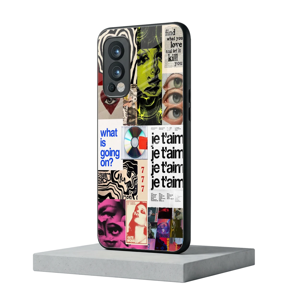 Love Chaos oneplus nord 2 mobile cover | shockproof glass phone case