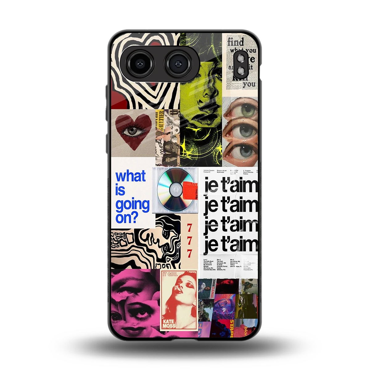 Love Chaos back phone cover | glass case for oneplus nord 4